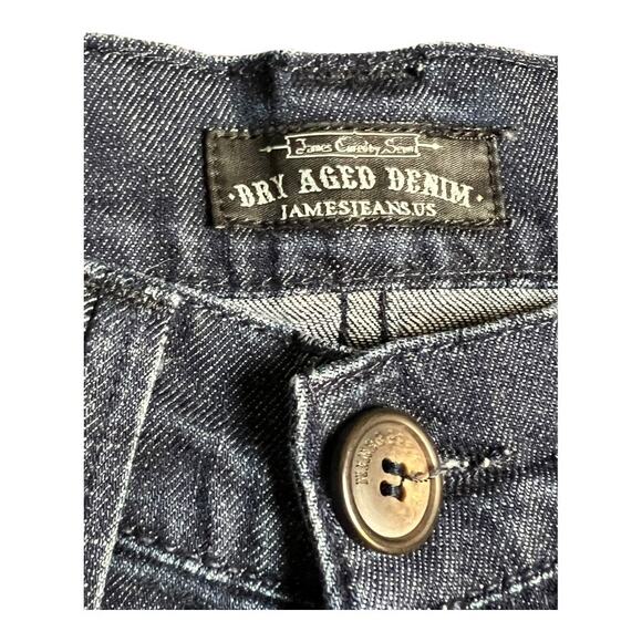 James Jeans Womens Chambray Shorts 27 Preppy Twee Denim Jean Casual - Picture 2 of 4